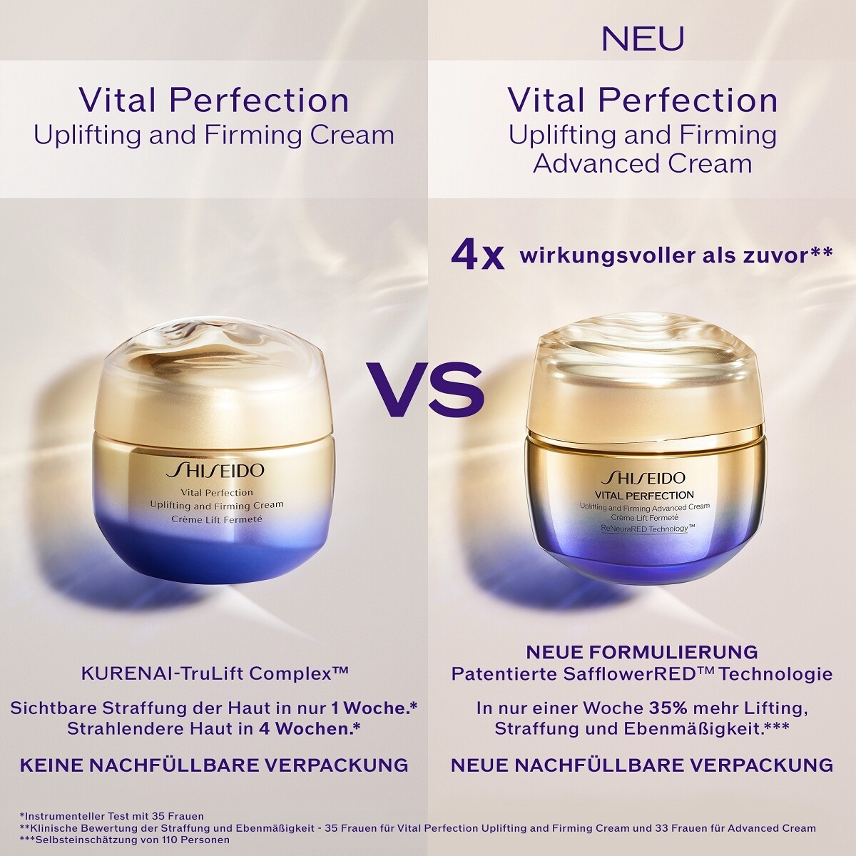 Shiseido Vital Perfection Uplifting and Firming Advanced Cream 50ml