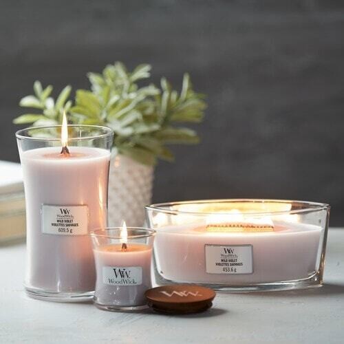 Woodwick Wild Violet Petite Woodwick Wild Violet Petite