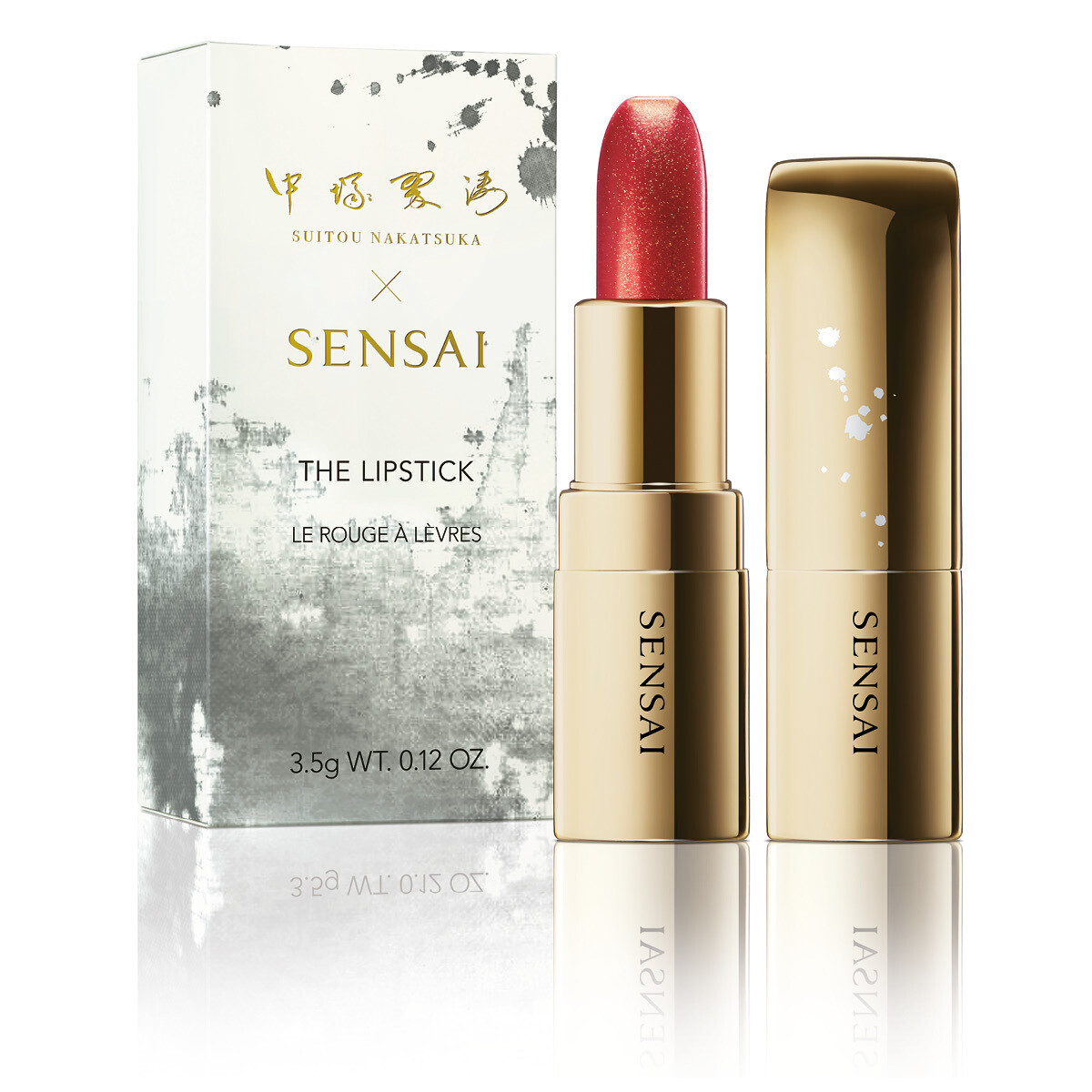 Sensai The Lipstick Suitou Nakatsuka  NS-01 Benibana Red Sensai The Lipstick Suitou Nakatsuka  NS-01 Benibana Red