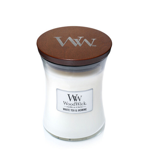 Woodwick White Tea & Jasmin - Medium Woodwick White Tea & Jasmin - Medium