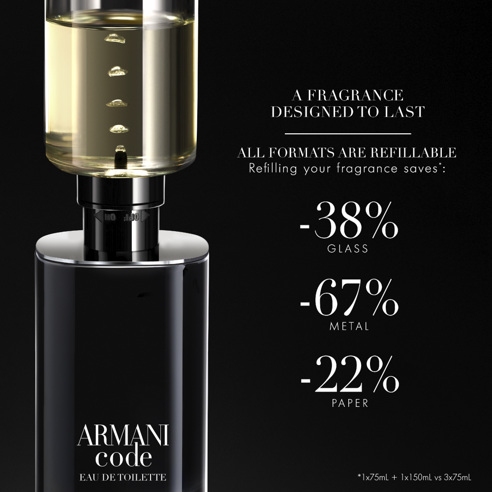 Armani Code Homme EDT Refillable 125ml