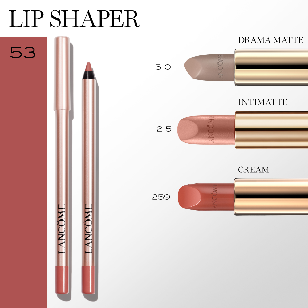 Lancôme Lip Idôle Lip Shaper Creamy Matte Lip Liner 53 The tea is hot