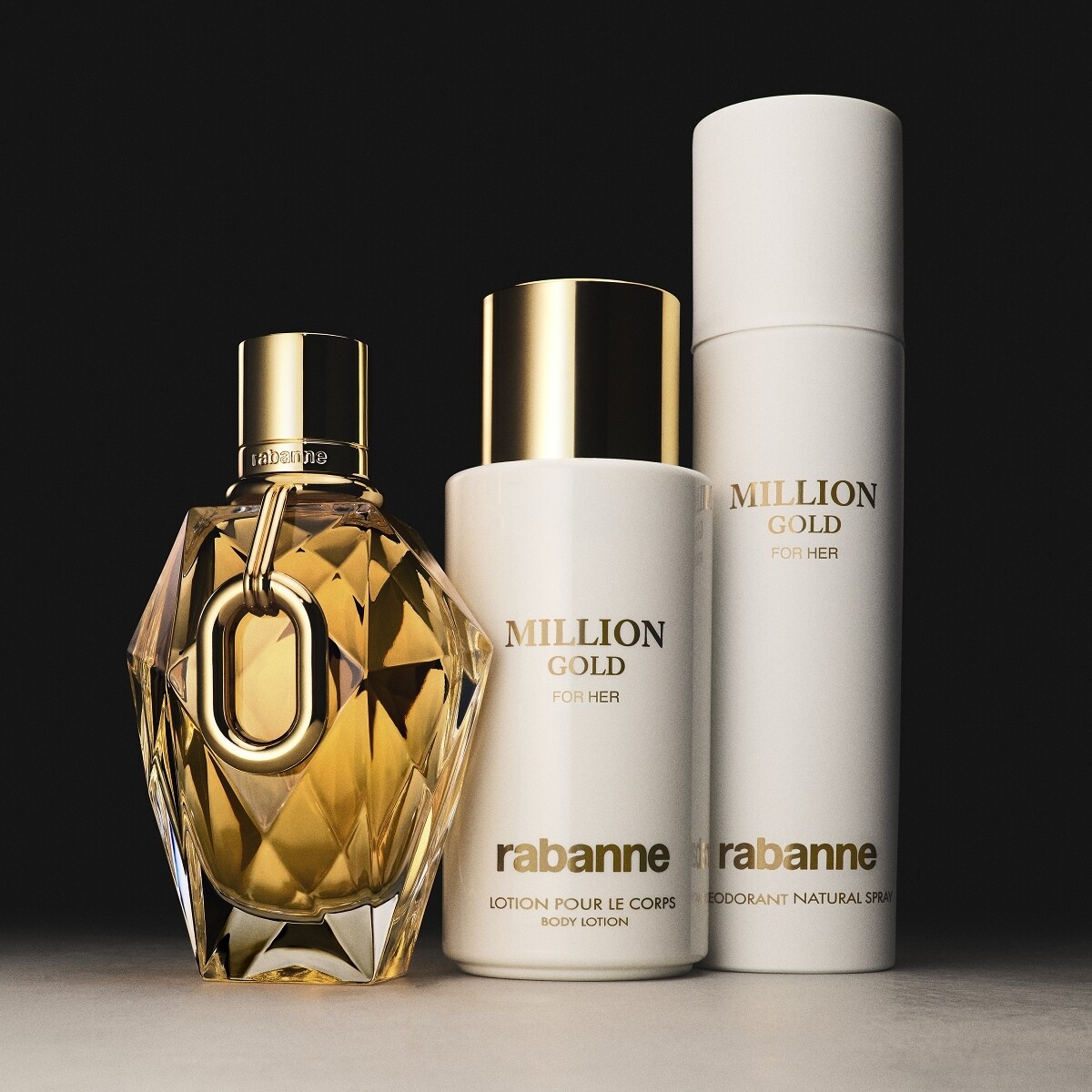 Rabanne Million Gold For Her Body Lotion