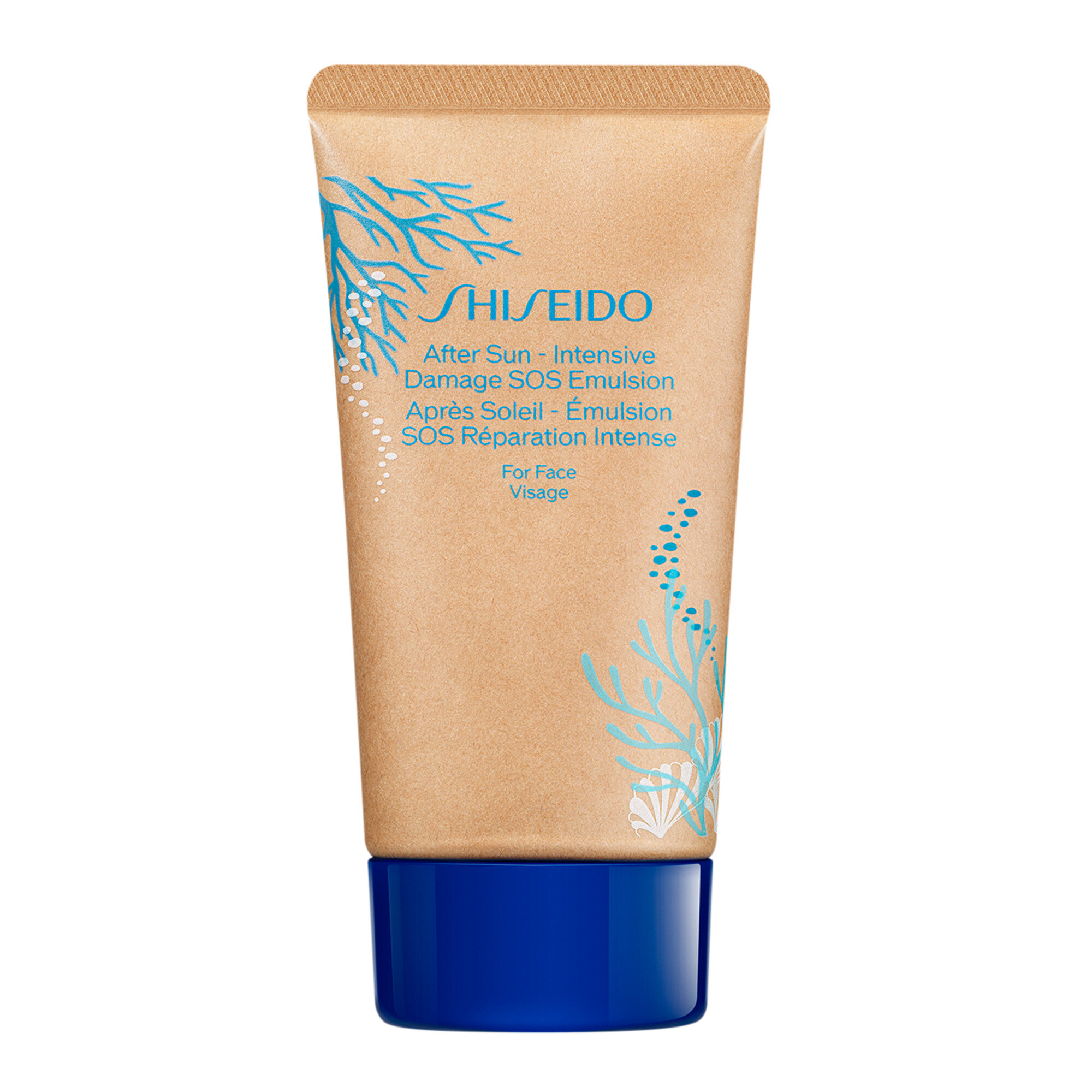 Shiseido After Sun Intensive Damage SOS Emulsion For Face Paper Tube