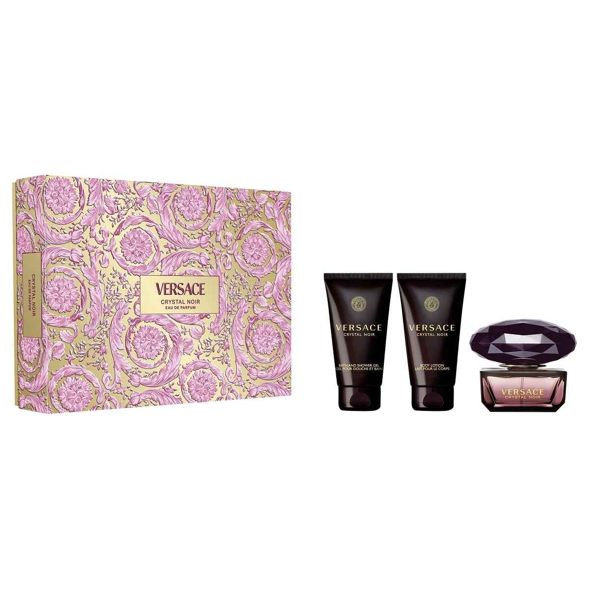 Versace Crystal Noir Set Versace Crystal Noir Set