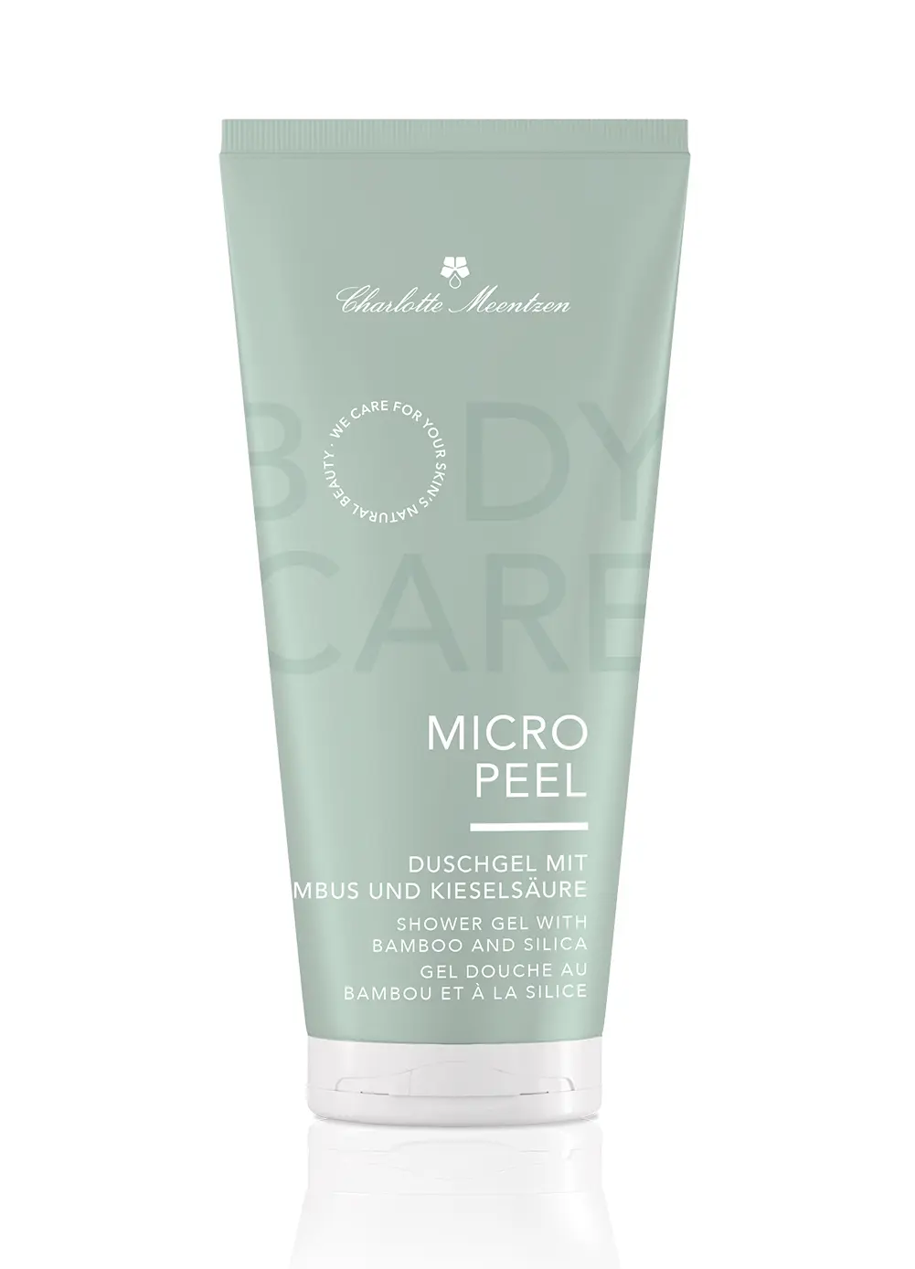 Charlotte Meentzen Body Care Micro Peel Duschgel mit Bambus und Kieselsäure