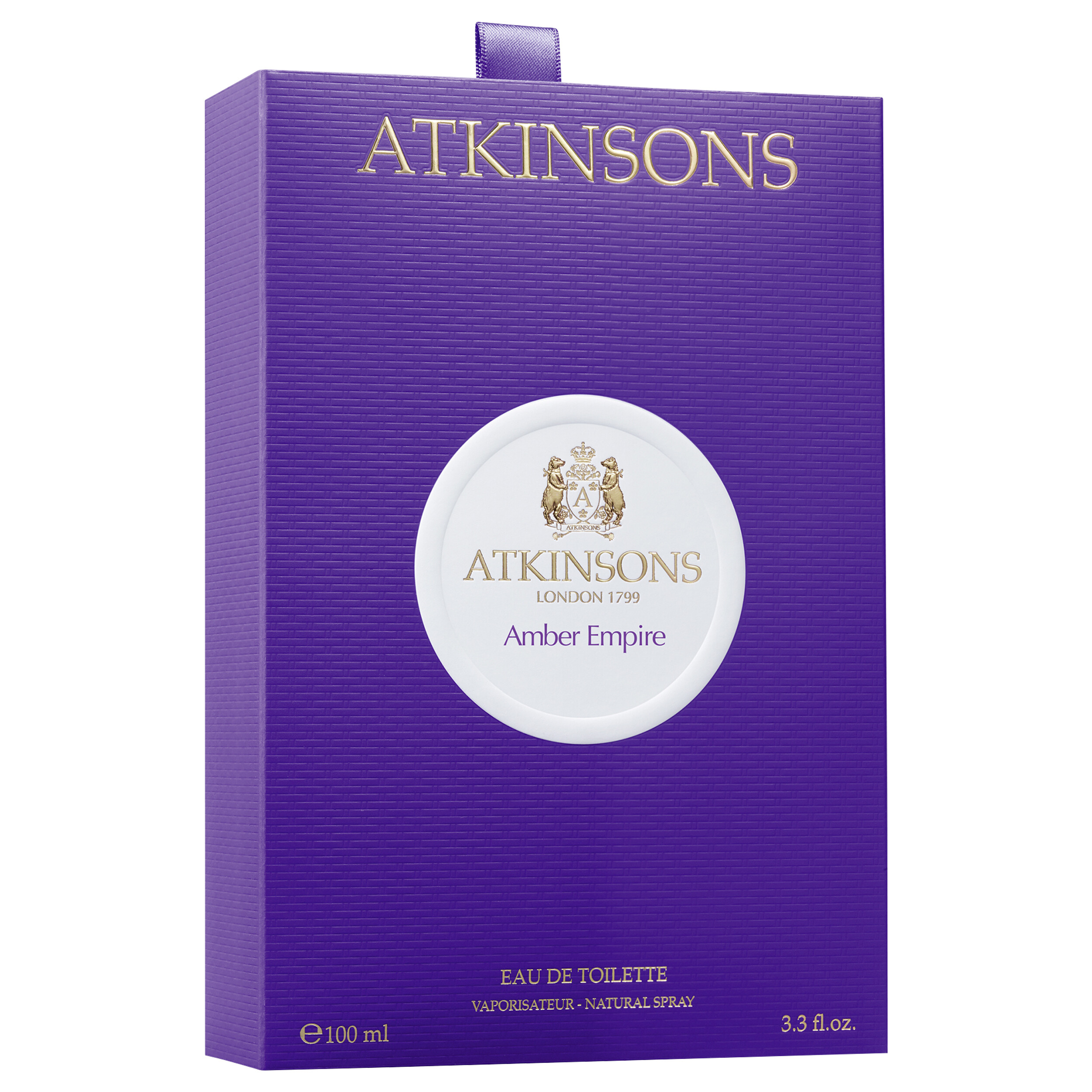 Luxus Parfum Atkinsons Amber Empire EDT 100ml Thiemann