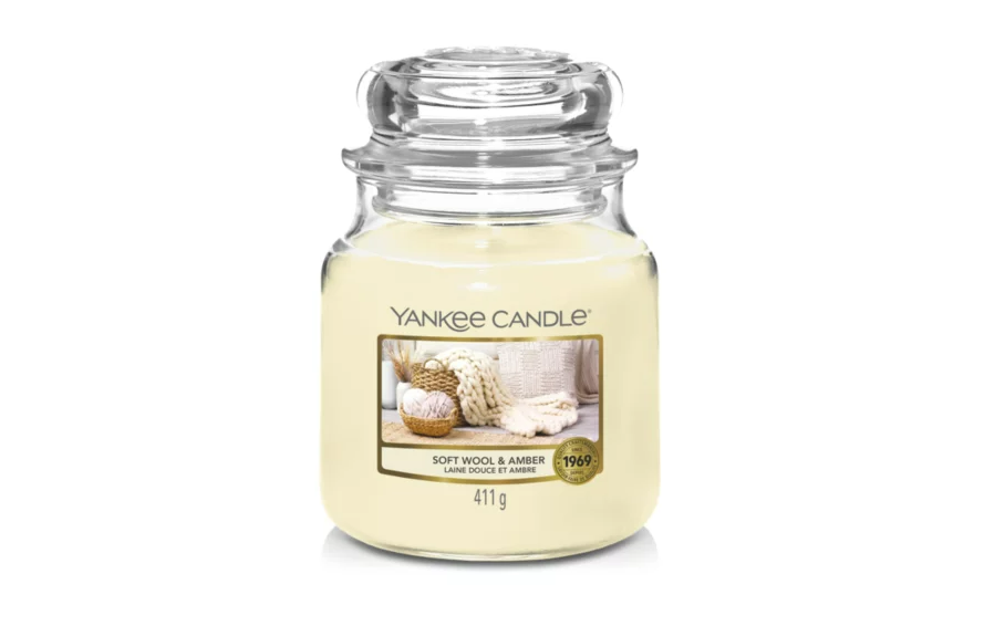 Yankee Candle Soft Wool & Amber Medium 