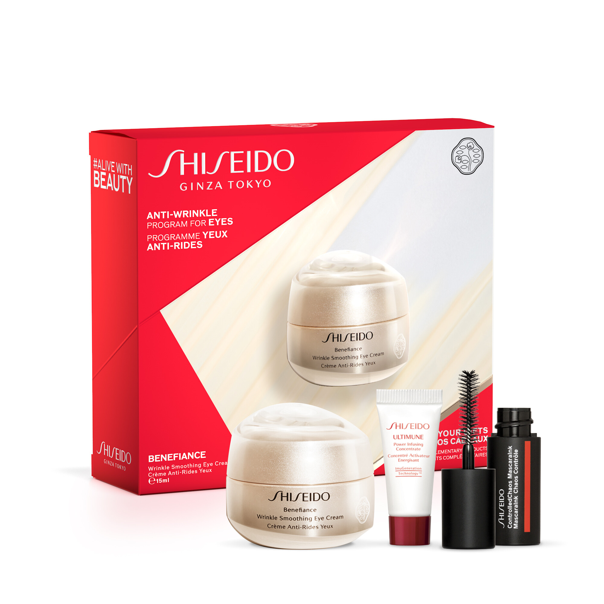 Augenpflege Shiseido Benefiance Wrinkle Smoothing Eye Cream 24ml bestellen