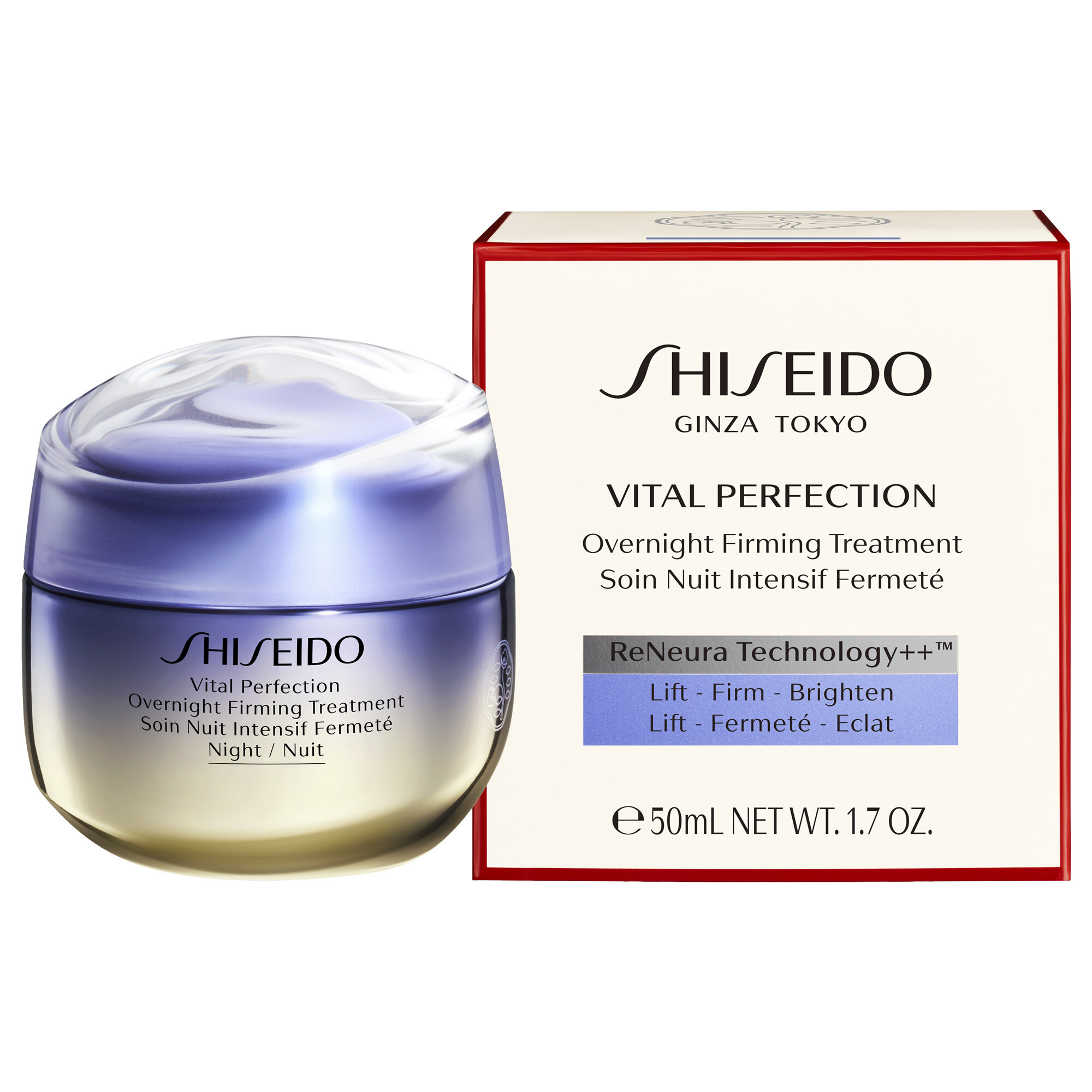 Gesichtspflege Shiseido Shiseido Vital Perfection Overnight Firming Treatment 50ml Thiemann