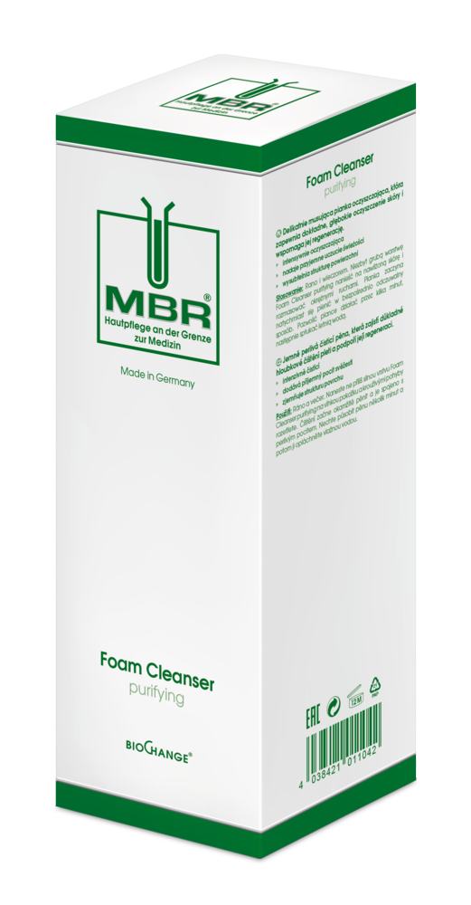 MBR BioChange Foam Cleanser Airless