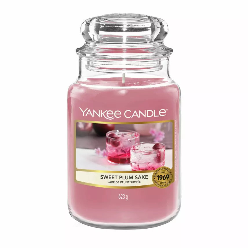 Yankee Candle Sweet Plum Sake Groß