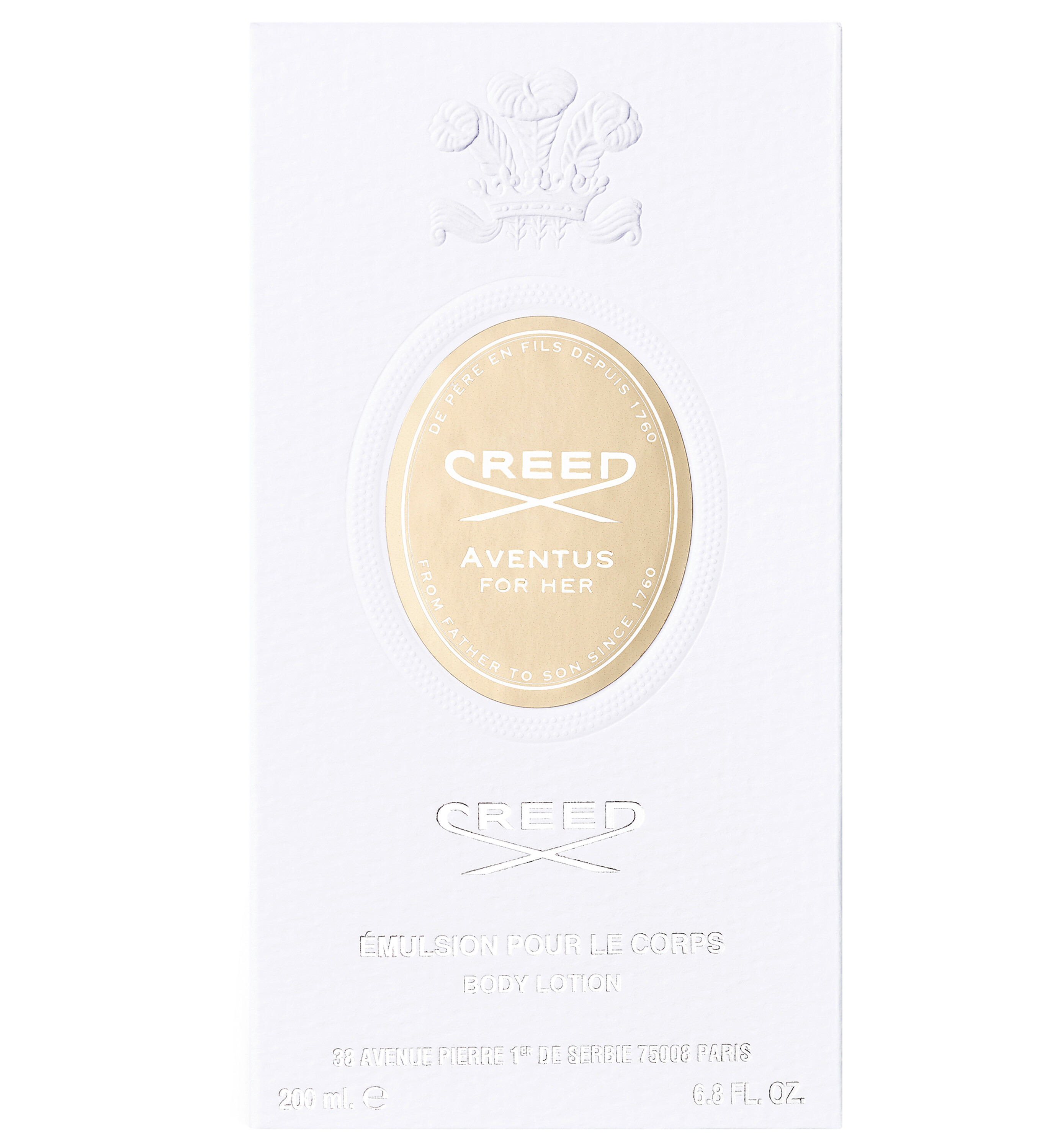 CREED Millesime for Women Silver Aventus Body Lotion