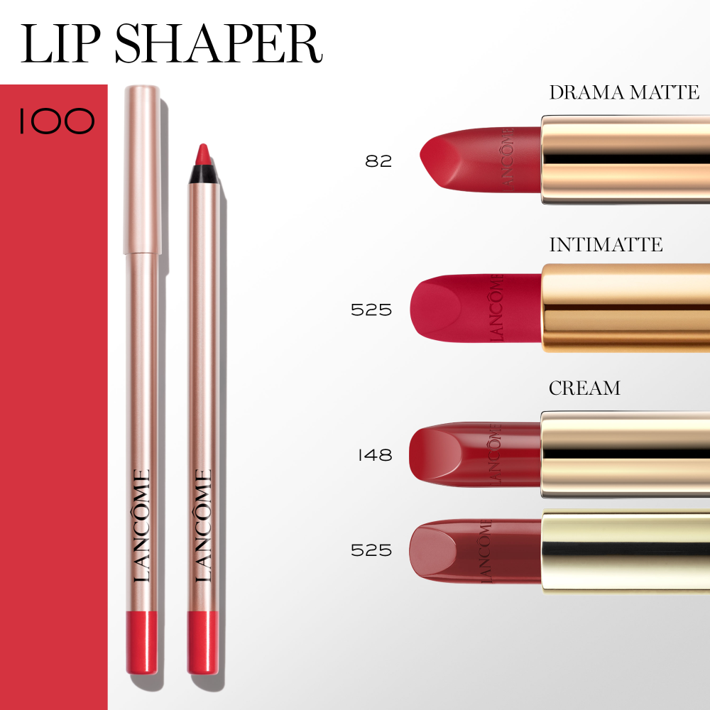 Lancôme Lip Idôle Lip Shaper Creamy Matte Lip Liner 100 Red now