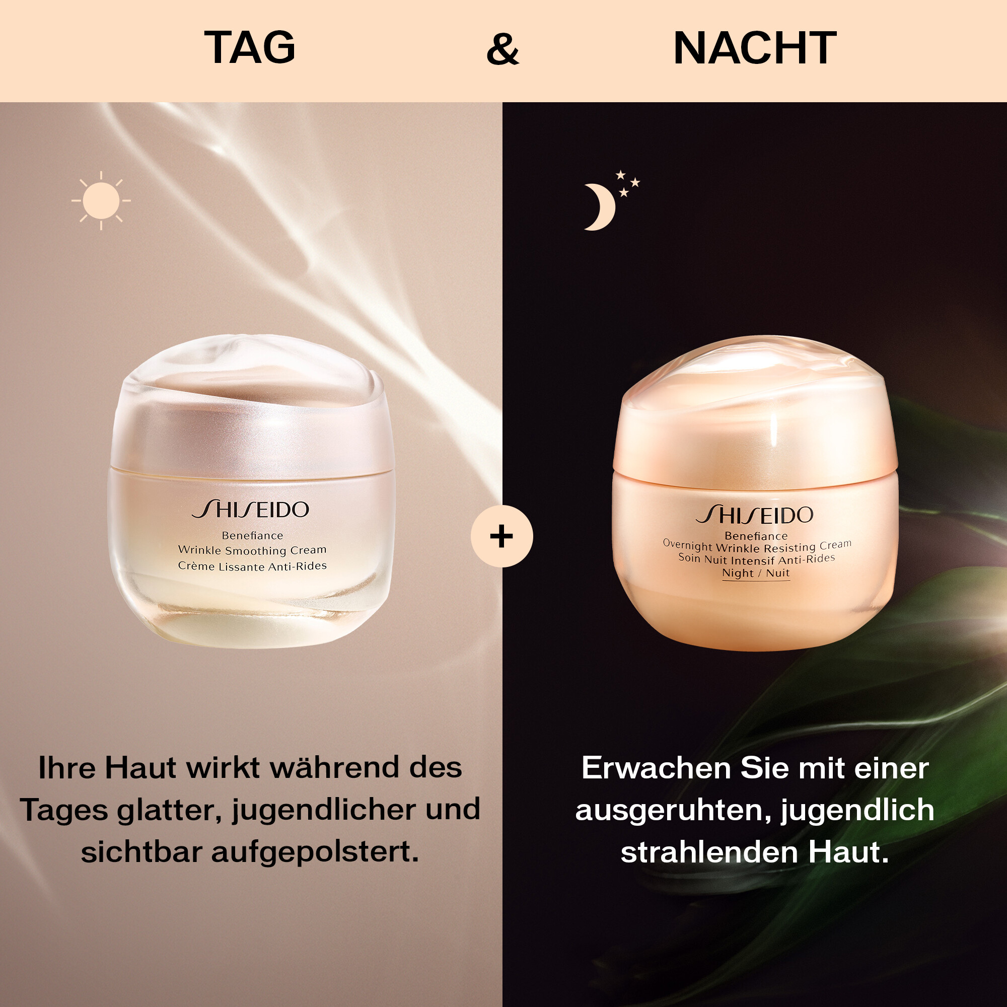 Nachtcreme Shiseido Benefiance Overnight Wrinkle Resisting Cream 50ml Thiemann Nachtcreme Shiseido Benefiance Overnight Wrinkle Resisting Cream 50ml Thiemann