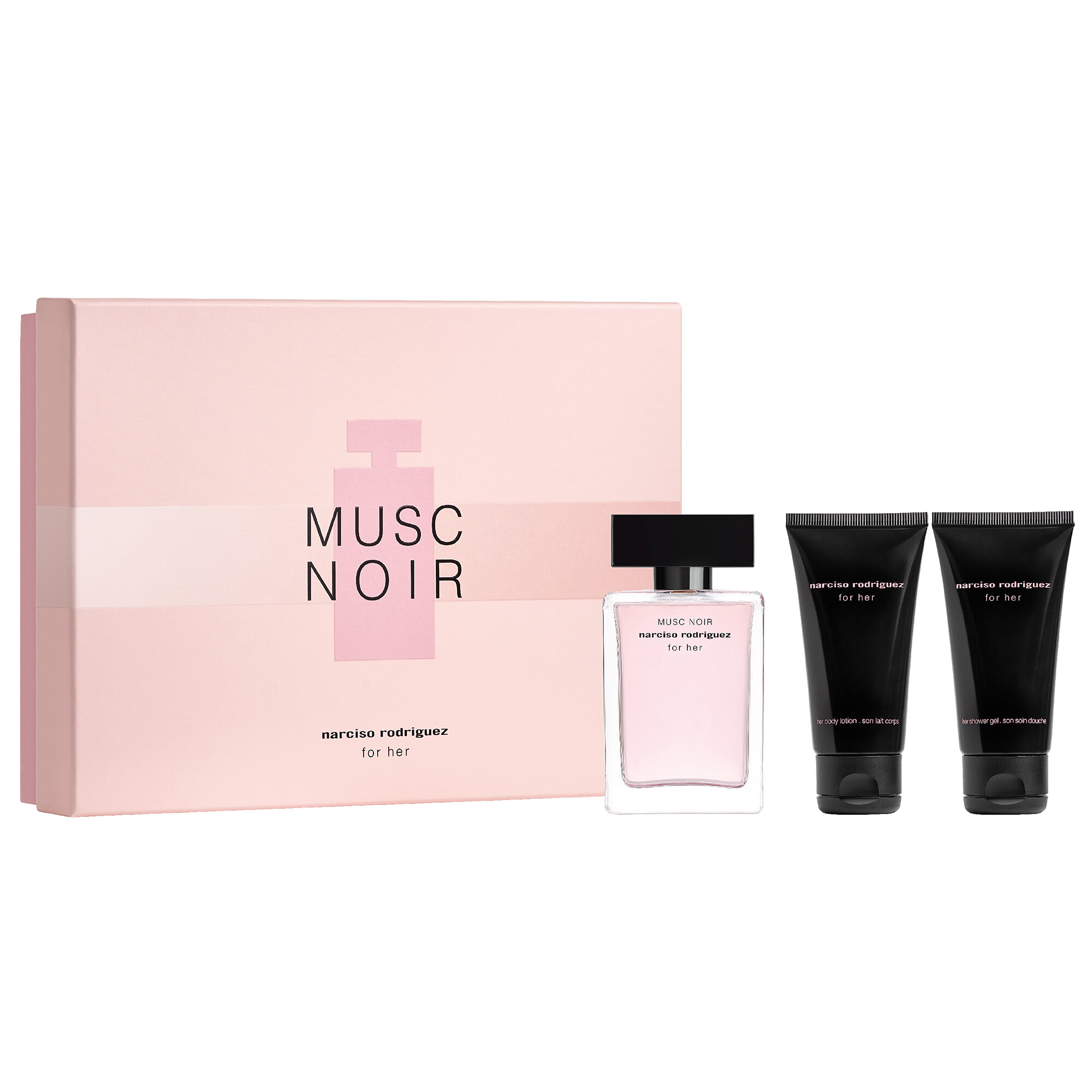 Narciso Rodriguez for her Musc Noir Set